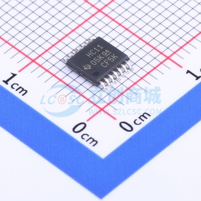 逻辑门 SN74HC11PWR TSSOP-14 TI/德州 电子元器件配单原装正品