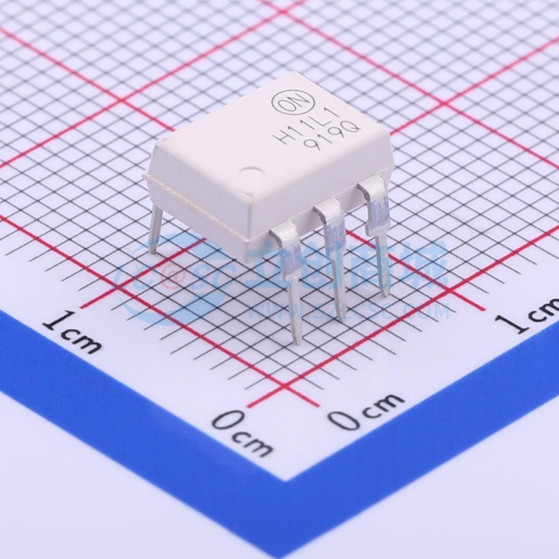逻辑输出光耦 H11L1M DIP-6 onsemi(安森美) 电子元器件原装正品