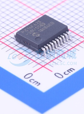 单片机(MCU/MPU/SOC) PIC16F628-20I/SS SSOP-20-5.2mm MICROCHIP