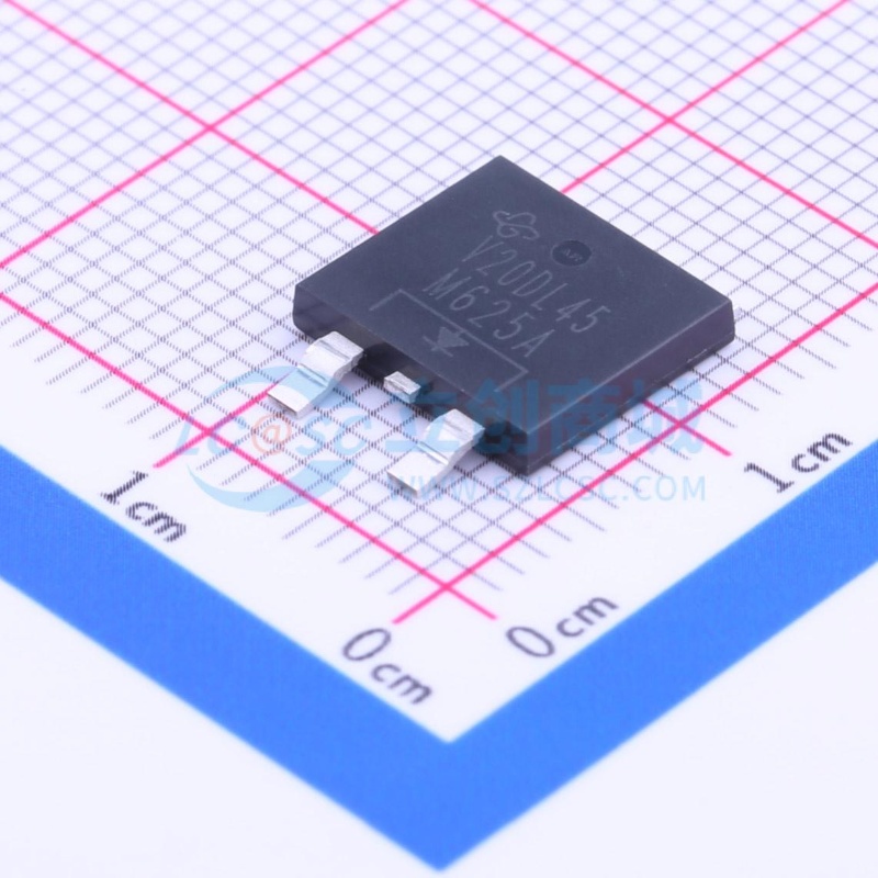 肖特基二极管 V20DL45-M3/I TO-263AC VISHAY(威世) 电子元件配单
