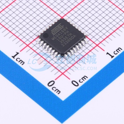 单片机(MCU/MPU/SOC) ATMEGA168V-10AUR TQFP-32 MICROCHIP(美国