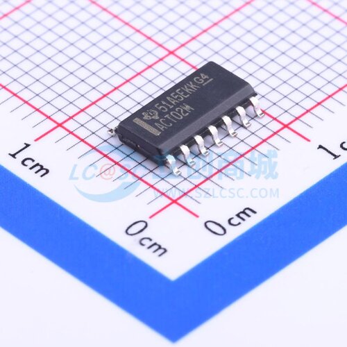 逻辑门 CD74ACT02M96 SOIC-14 TI/德州 电子元器件配单原装正品
