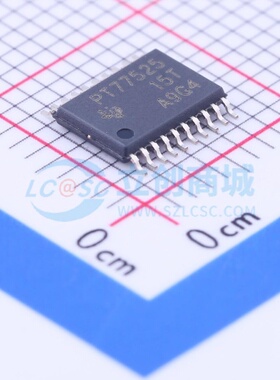 线性稳压器(LDO) TPS77525PWP HTSSOP-20 TI/德州 电子元器件配单