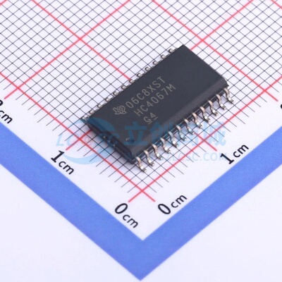 模拟开关/多路复用器 CD74HC4067M SOIC-24 TI/德州 电子元件配单