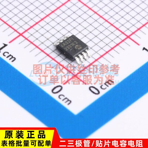 EEPROM 24AA32AF-I/MS MSOP-8 MICROCHIP(美国微芯) 电子元件配单