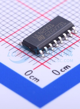 达林顿晶体管阵列 ULN2001D1013TR SOIC-16 意法半导体芯片 原装