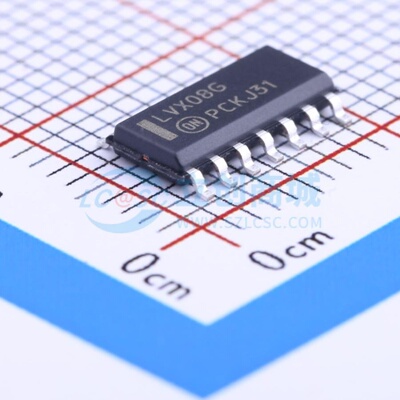 逻辑门 MC74LVX08DR2G SOIC-14 onsemi(安森美) 电子元件原装正品