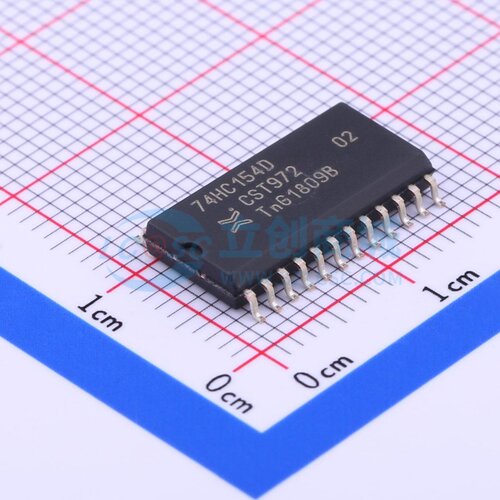 信号开关/编解码器/多路复用器 74HC154D,653 SOIC-24 Nexperia(