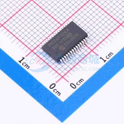 单片机(MCU/MPU/SOC) PIC24F32KA302-I/SS SSOP-28 MICROCHIP(美