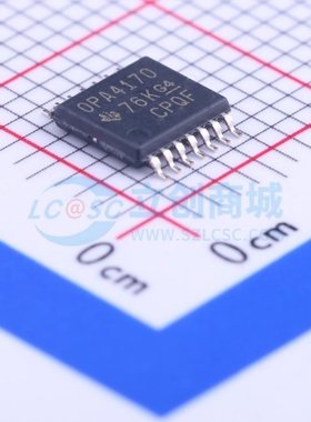运算放大器 OPA4170AIPWR TSSOP-14 TI/德州 电子元器件原装正品