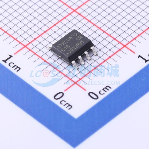EEPROM AT24C64BN-10SU-2.7 SOP-8 MICROCHIP(美国微芯) 原装正品