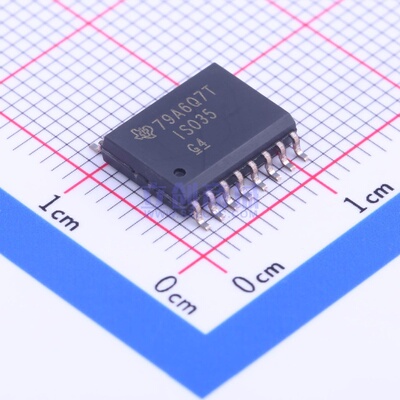 隔离式RS485/422收发器 ISO35DWR SOIC-16 TI/德州 电子元件配单