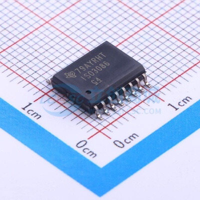 隔离式RS485/422收发器 ISO3086DWR SOIC-16 TI/德州 电子元器件