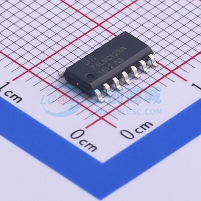 缓冲器/驱动器/收发器 74LVC125AS14-13 SOP-14 DIODES(美台)