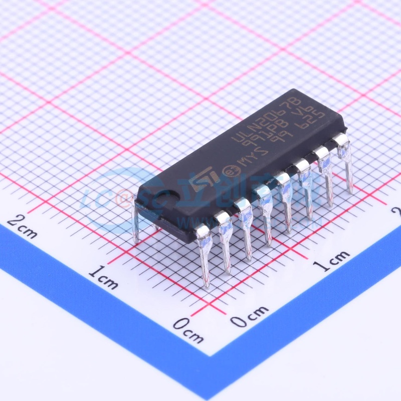 达林顿晶体管阵列 ULN2067B PowerDIP-16 意法半导体芯片 元器件