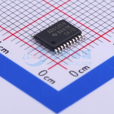 模数转换芯片ADC ADS1259IPWR TSSOP-20 TI/德州 电子元器件配单