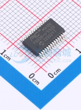 单片机(MCU/MPU/SOC) PIC32MX120F032B-I/SS SSOP-28 MICROCHIP(