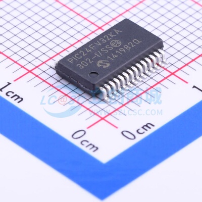 单片机(MCU/MPU/SOC) PIC24FV32KA302-I/SS SSOP-28 MICROCHIP(美