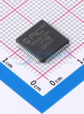 单片机(MCU/MPU/SOC) PIC32MX530F128H-I/PT TQFP-64 MICROCHIP(