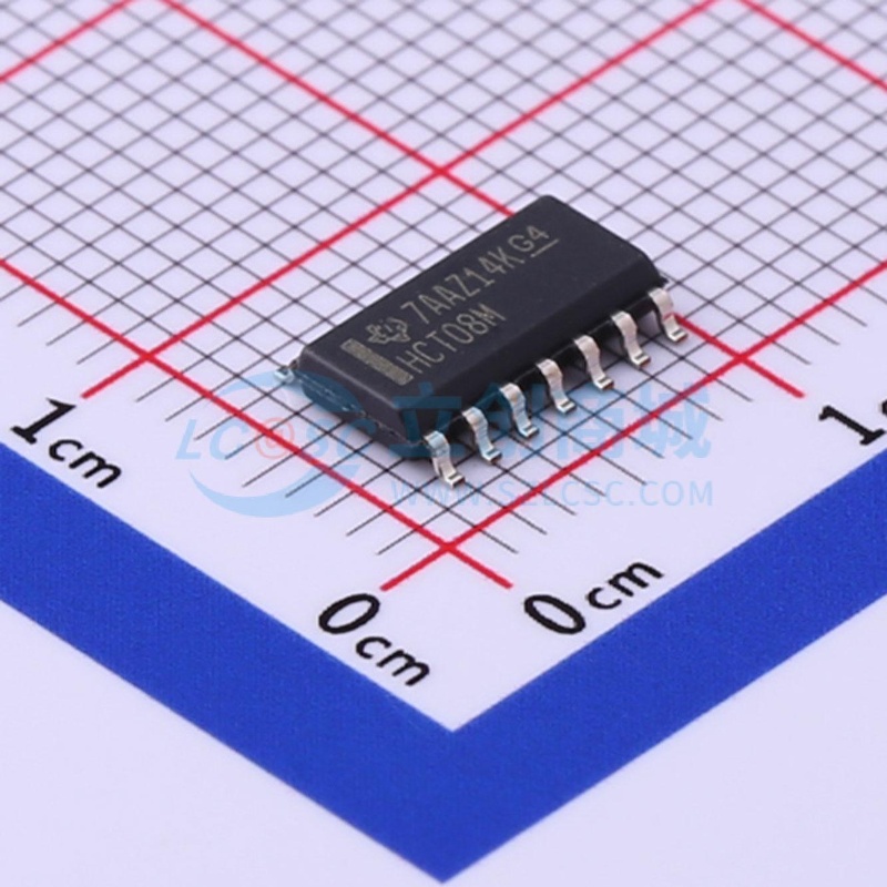 逻辑门 CD74HCT08M SOIC-14 TI/德州 电子元器件配单原装正品