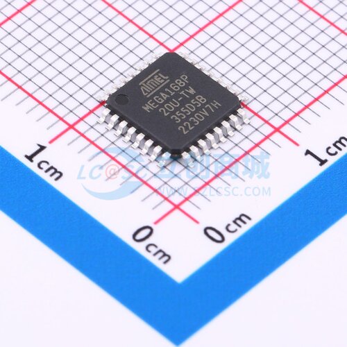 单片机(MCU/MPU/SOC) ATMEGA168P-20AU TQFP-32 MICROCHIP(美国微