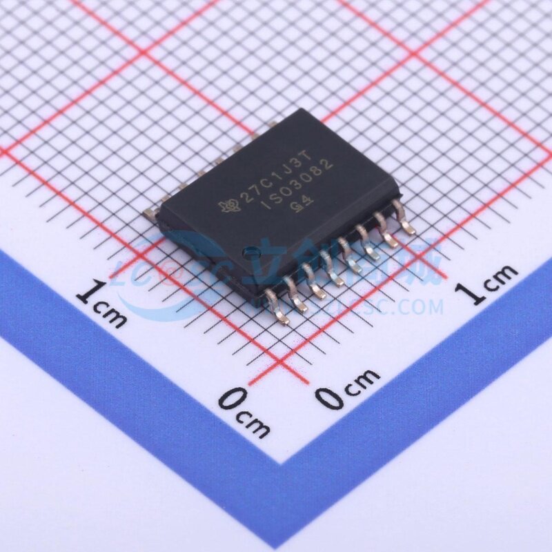 rs-485/rs-422芯片 iso3082dwr soic-16 ti/德州 电子元器件配单