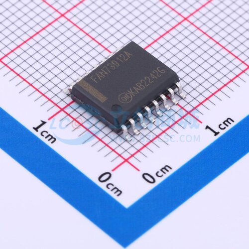 栅极驱动芯片 FAN73912AMX SOIC-16 onsemi(安森美) 电子元件配单