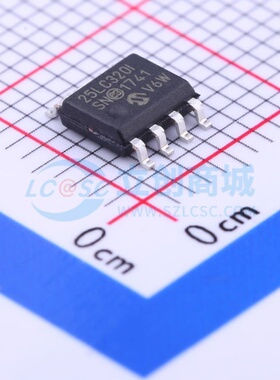 EEPROM 25LC320T-I/SN SOIC-8 MICROCHIP(美国微芯) 电子元件配单