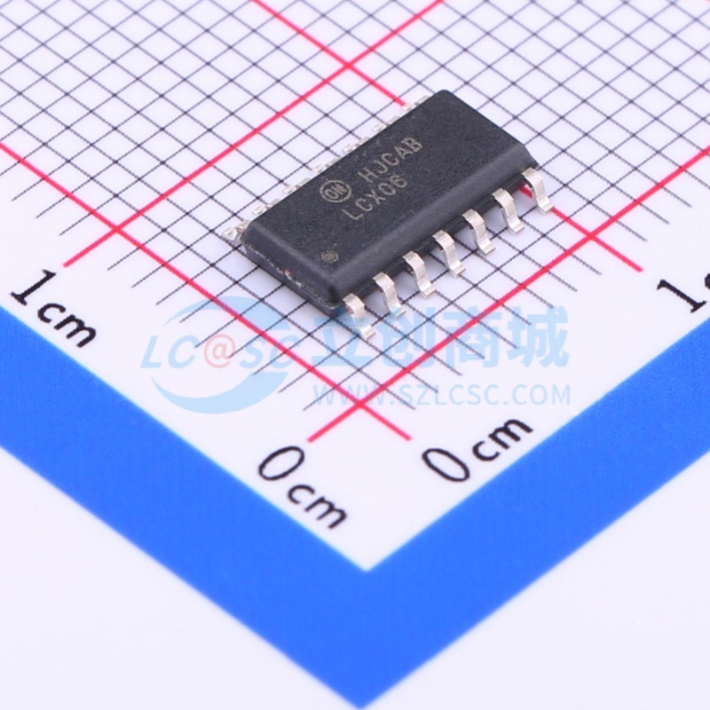 反相器 74LCX06MX SOIC-14 onsemi(安森美) 电子元件配单原装正品