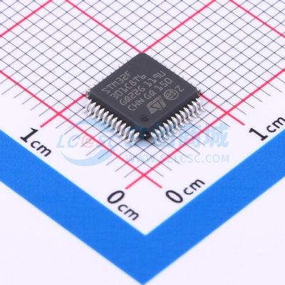 单片机(MCU/MPU/SOC) STM32F301C8T6TR LQFP-48 意法半导体芯片
