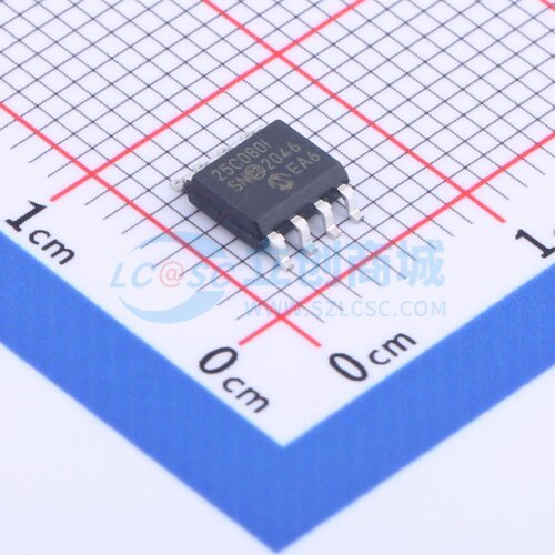 EEPROM 25C080-I/SN SOIC-8 MICROCHIP(美国微芯) 电子元器件配单