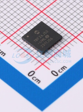 单片机(MCU/MPU/SOC) PIC18F26J50-I/ML QFN-28 MICROCHIP(美国微