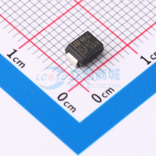 肖特基二极管 STPS1H100UY DO-214AA 意法半导体芯片 电子元器件