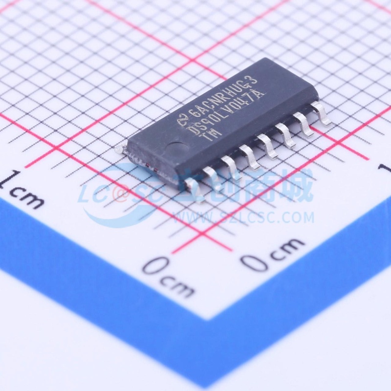 LVDS芯片 DS90LV047ATM/NOPB SOIC-16 TI/德州 电子元件原装正品