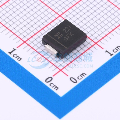 静电保护器(TVS/ESD) SMCJ30AQ-13-F SMC DIODES(美台) 原装正品