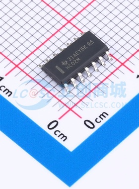 逻辑门 CD74HC02M SOIC-14 TI/德州 电子元器件配单原装正品