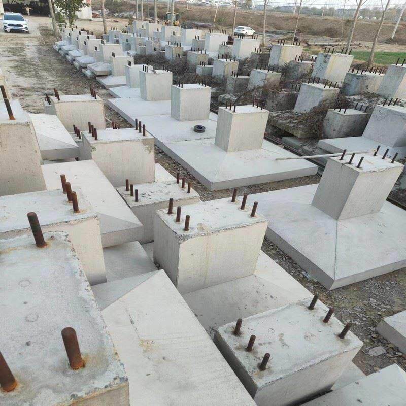 独立基础墩模板装配式钢结构基座预制混凝土路灯水泥基础底座
