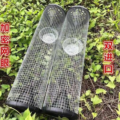 铁丝笼只进不出加密款新品多功能倒须笼子蛇镀锌铁丝网神器防