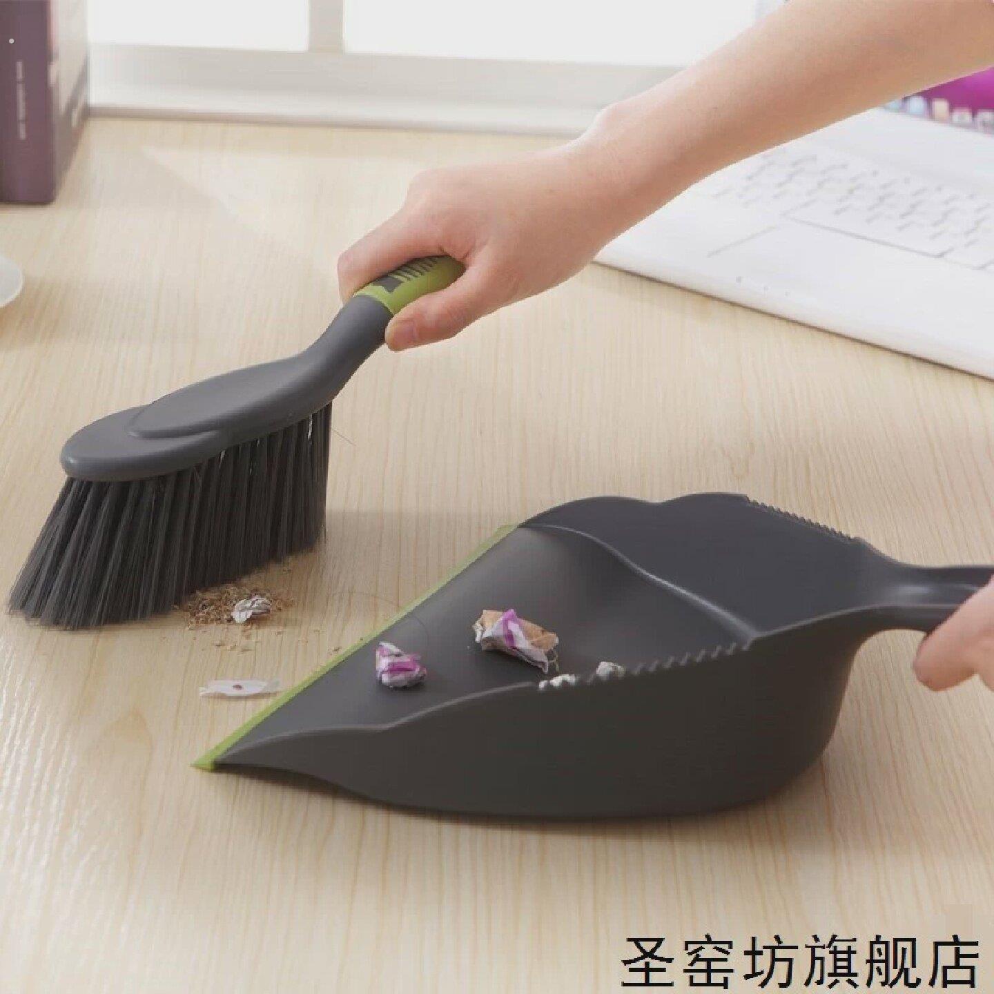 扫木地板的扫把搓斗套装软毛专用静电家用扫瓷砖的小垃圾铲簸箕