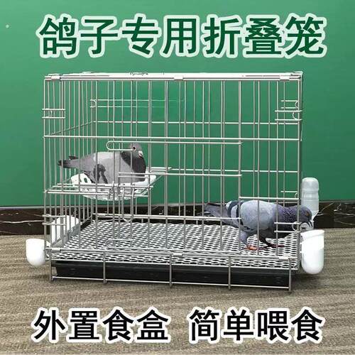鸽子笼养鸽子专用笼养殖笼家用繁殖笼配对笼大号新型鸽舍鸽子笼子