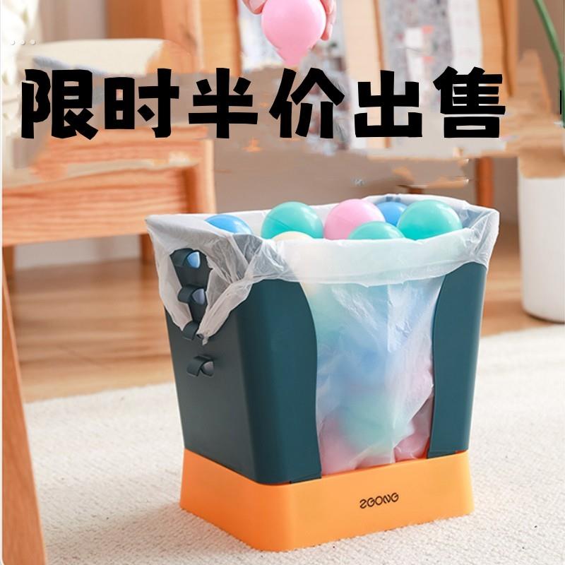 可调节大小扩展垃圾桶家用厨房垃圾袋通用大容量折叠垃圾箱