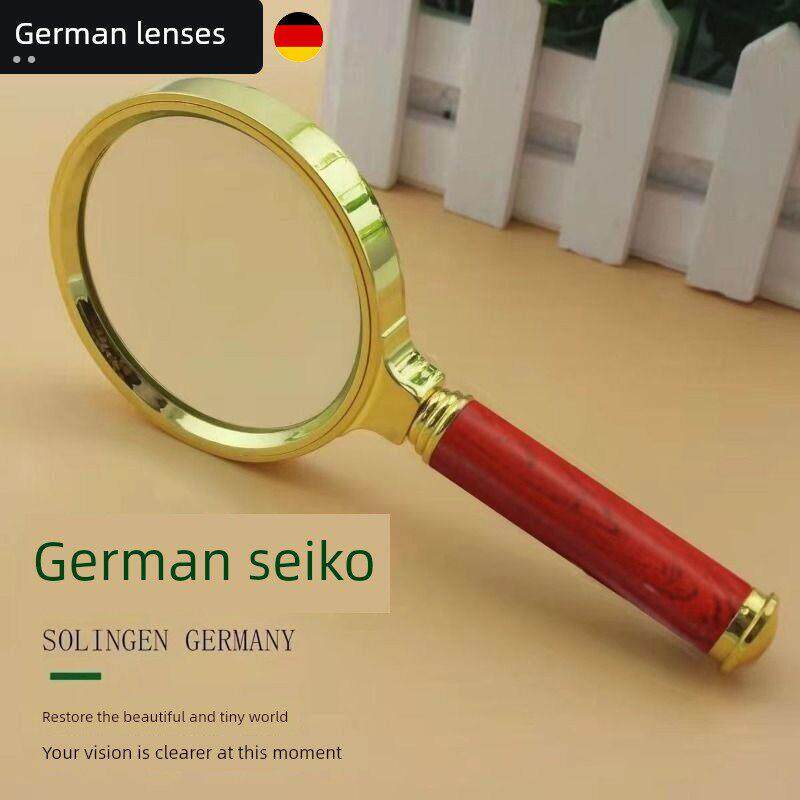 90万高倍放大镜超高清手持式儿童放大镜、中老年人阅读识别眼镜