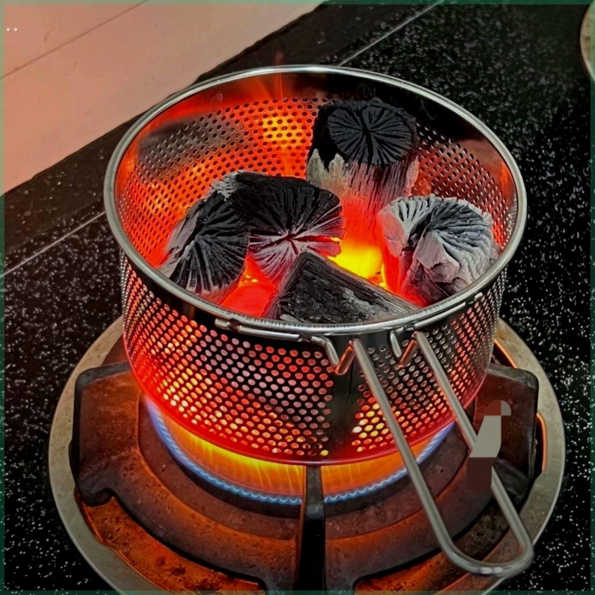 神器室内电点木炭点炭炭炉卡式炉点木碳点火茶点烧烤户外引炭引燃