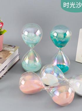 炫彩沙漏计时30分钟家居桌面摆件毕业情人节生日礼物商务旅游礼品