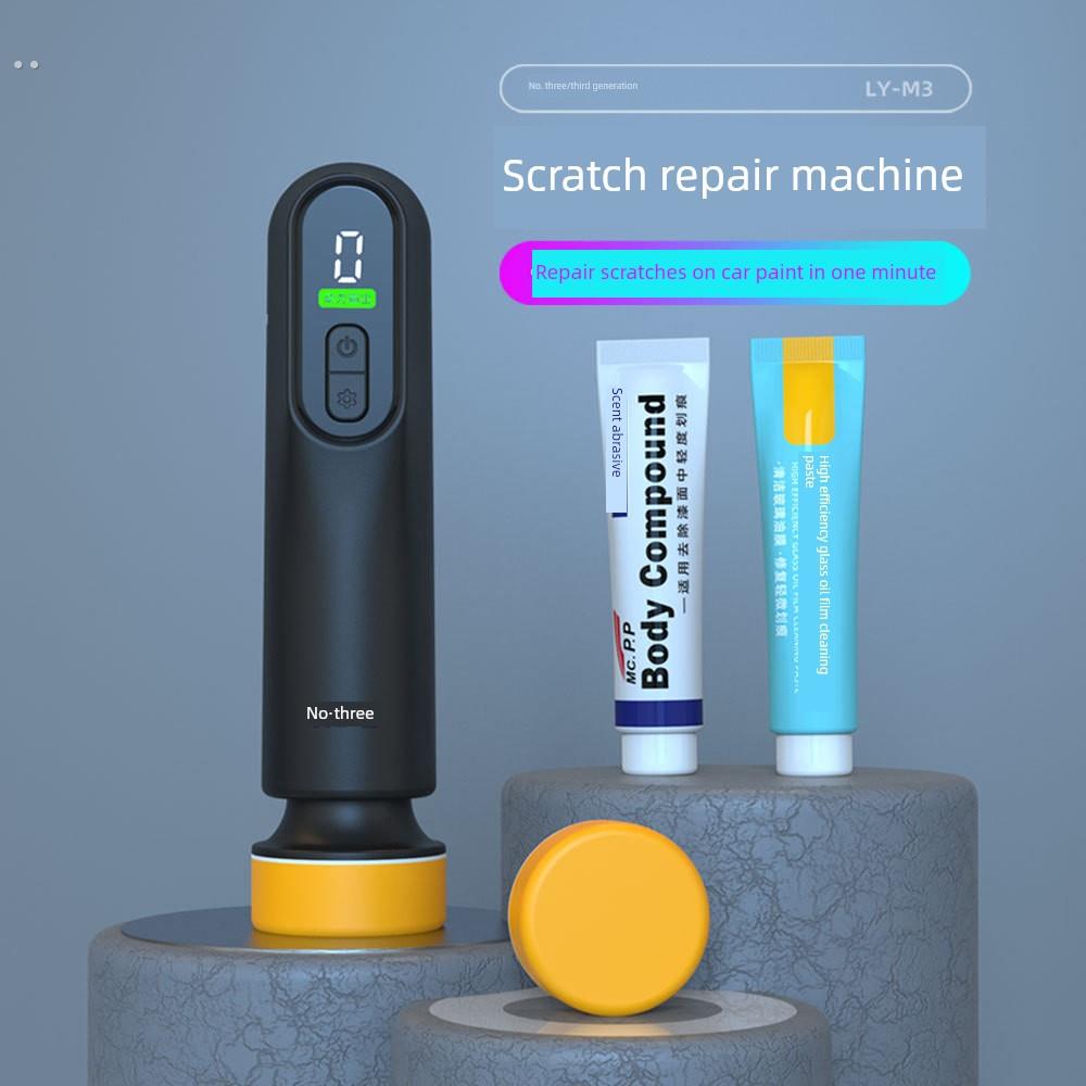汽车抛光机打蜡神器车家用小型美容封釉画痕修覆打磨一体机抛光盘