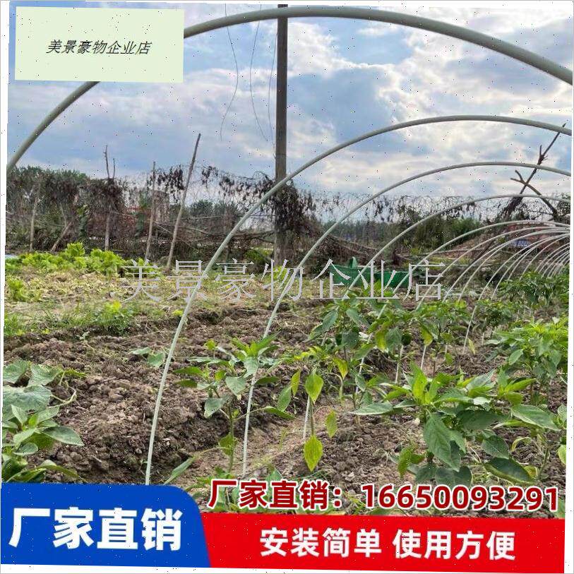 小拱棚支架骨架蔬菜园园艺圆棒大棚F拱杆实心弯曲塑料支撑条冬天.