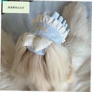 新大耳朵狗美卡宠物耳罩耳花出R门防脏可爱卡通.