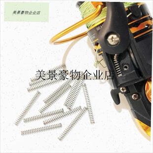 `属纺车轮弹f簧线挡绕线器导线器抛线器复位弹簧压簧渔轮配件