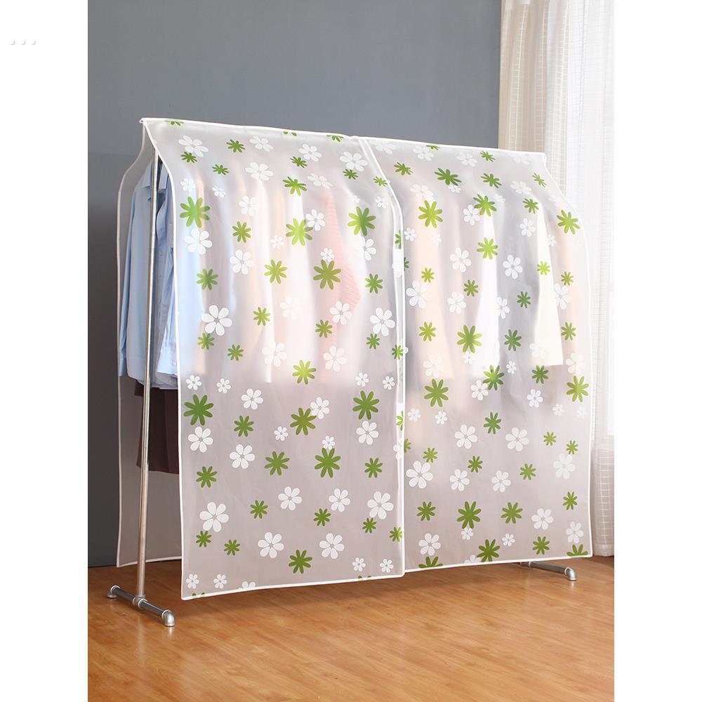 衣柜防尘纱笠衣服防尘盖布防尘罩透明挂式罩西装套子大衣收纳家用