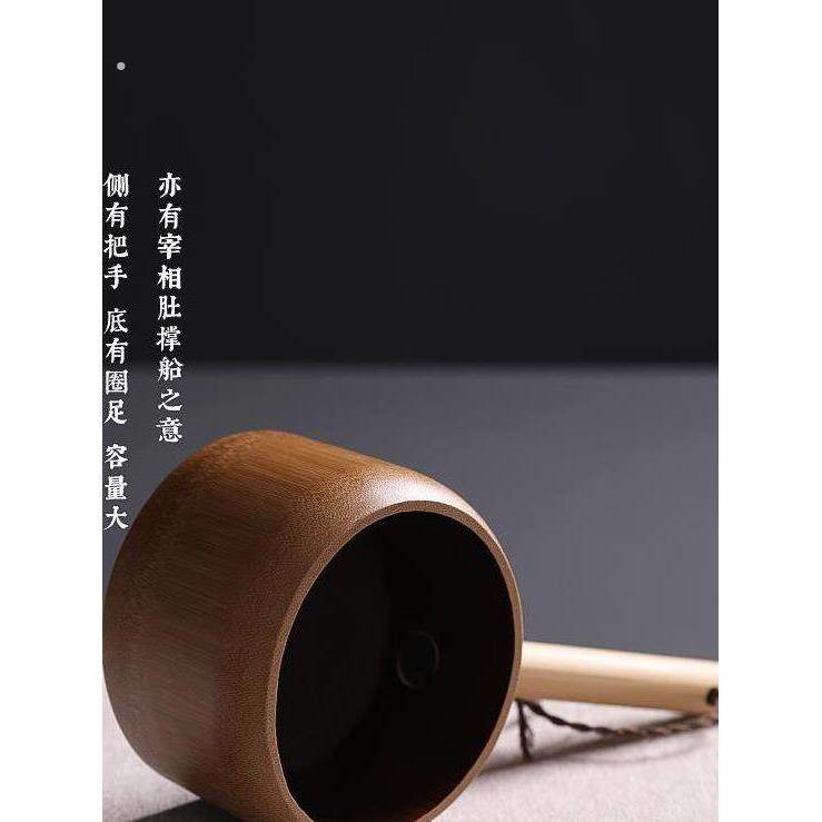 浴缸洗澡水漂实木瓢勺大号泡澡家用厨房舀米勺盛水木勺瓢浴桶木勺